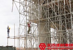 集寧外環(huán)客戶：元拓盤扣式腳手架，值得選擇！